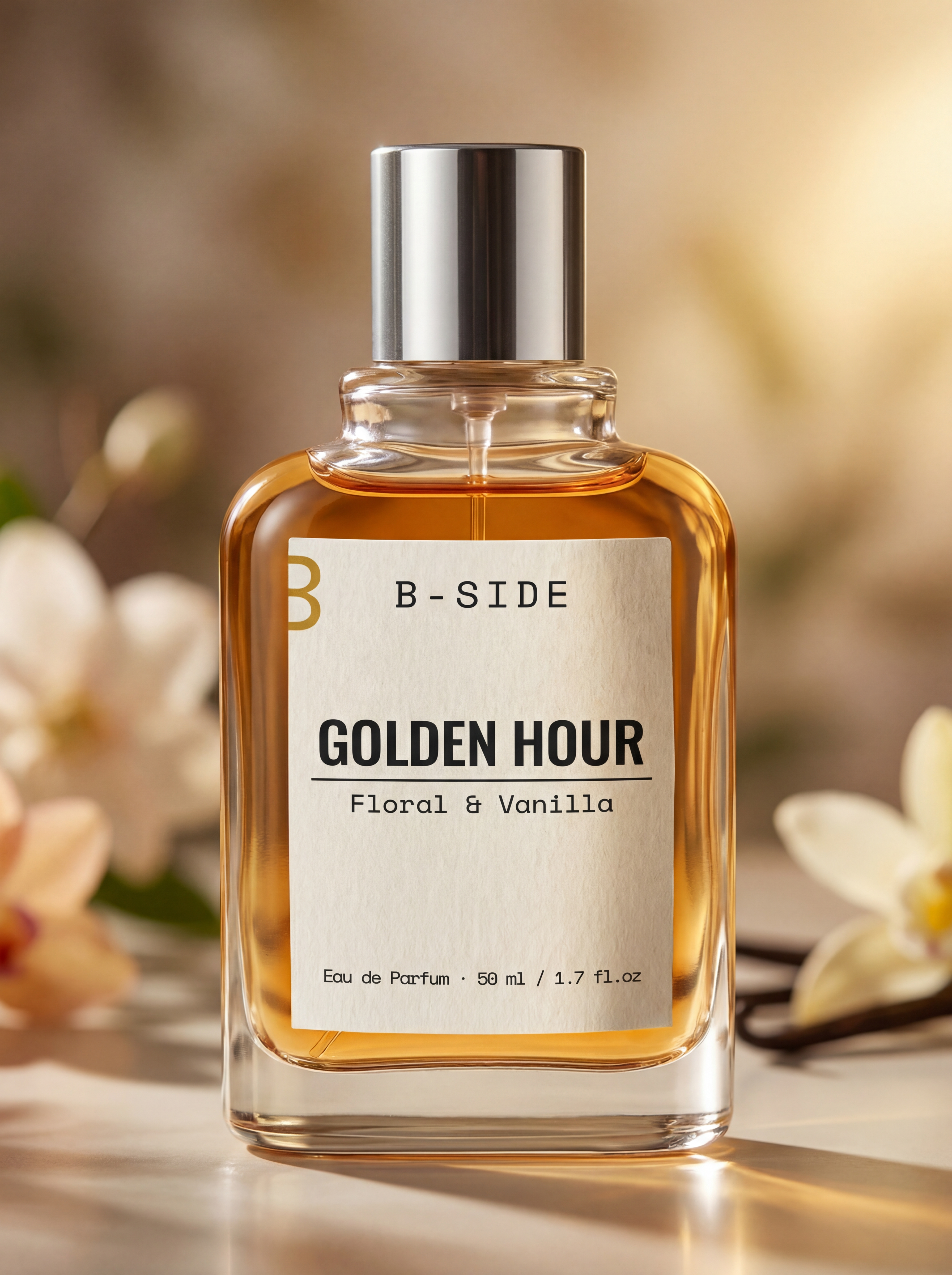Golden Hour Perfume Bottle